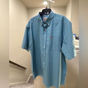 Ariat Short Sleeve Button Shirt Men’s Size XL
